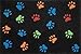 Jellybean Indoor/Outdoor Decorative Paw Prints Accent Rug - 20