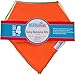 Baby Bandana Drool Bibs with Snaps, Solid Colors Unisex 4 Pack Gift Set by KiddieBest