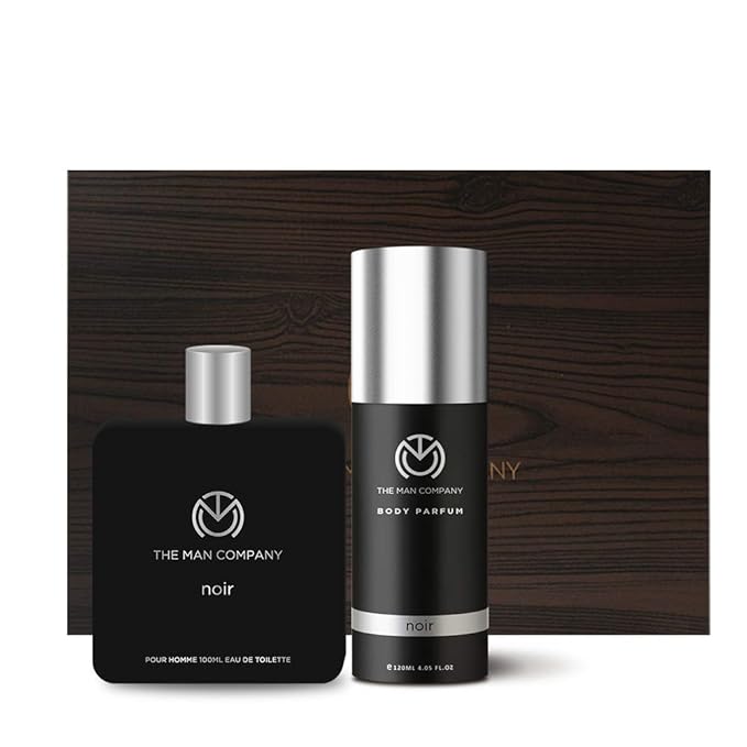 Buy The Man Company Ethereal Gift Box for men (Fragrance Noire, Body