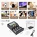 Miboxer Smart Battery Charger Universal Intelligent 4 Slot Automatic LCD Display for LiFePO4 Ni-MH Ni-Cd AA AAA C 18350 18700 RCR123 Fire Prevention Material