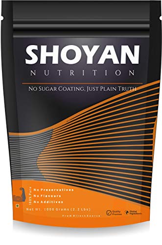 Shoyan Nutrition Raw Whey Protein Concentrate 80% 1 Kg 2.2 lb Unflavoured | 24g Protein per scoop| Whey from USA Shoyan Nutrition Raw Whey Protein Concentrate 80% 1 Kg 2.2 lb Unflavoured | 24g Protein per scoop| Whey from USA