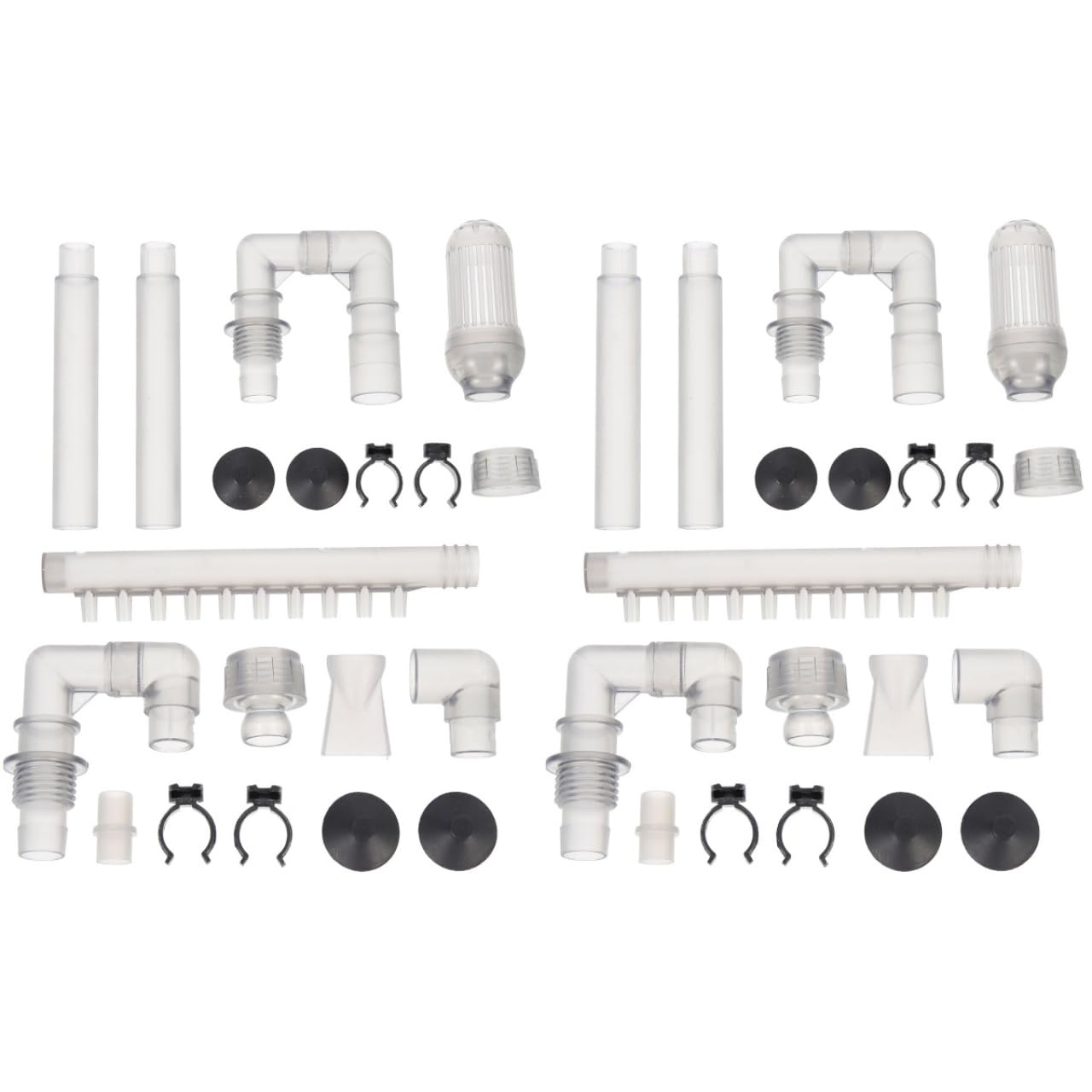 POPETPOP Aquarium 2 Sets Plumbing Fittings Fish Accessories for Tank Intake and Outflow Tube Canister Filter for Aquarium Water Water Tubing Aquatainer Fish Tank Component Abs