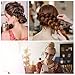 20 Pack Hair Bun Maker Tool Set, 4 French Centipede Braiders + 12 Topsy Tail Hair Braid + 4 Snap Bun Makers