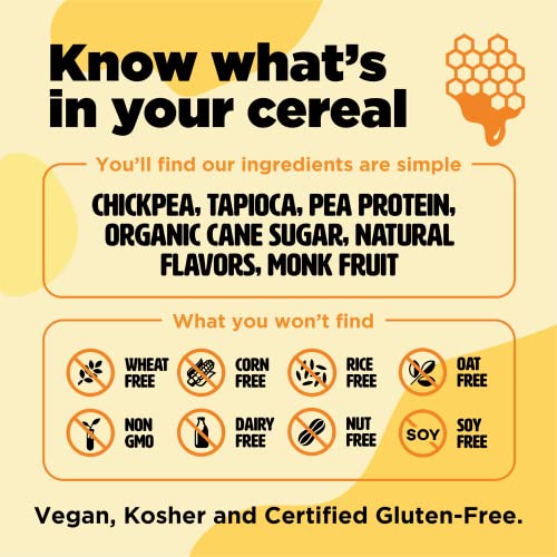 Protein and GlutenFree Breakfast Cereal by Three Wishes (1Pack) High Protein and Low Sugar