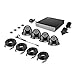 ZOSI 8CH HD 720P/1080N Video Security DVR System and (4) HD 1.0MP 1280TVL Surveillance Indoor Outdoor CCTV Cameras with 65ft Night Vision, 1TB Hard Drive
