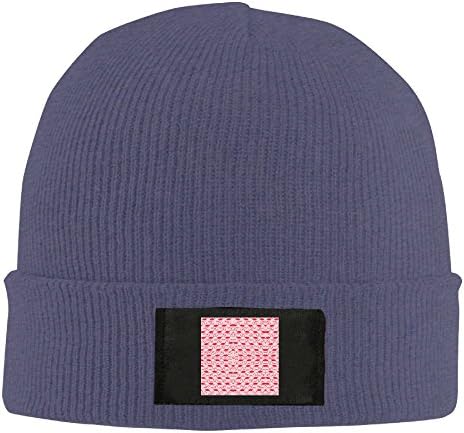 Mortimer Lips Eyelash Wink Wool Watch Cap Knit Hat Beanie Cap