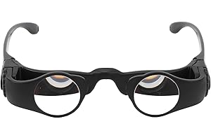 LUCKDANO Bioptic Glasses Diopter Fishing Binocular Glasses 8X Magnification HandsFree Fishing Telescope Ergonomic Design with