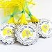 Thanks for Showering Yellow Gray Elephant Favor Tags for Baby Shower Party Celebration by Adore By Nat - Set of 12