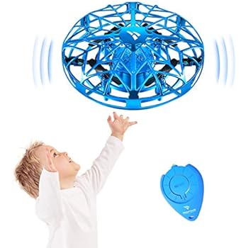 SNAPTAIN Hand Operated Drone for Kids or Adults, Flying Toys Mini Drones with 3D Flips,Circle Flight, Throw'n Go, 2 Speed Adjustment and One Key Takeoff/Landing