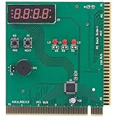 PC Motherboard Diagnostic Card 4-Digit PCI & ISA Analyser Diagnostic Card Tester Computer Diagnostic Motherboard Post Tester