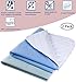 Brosive Waterproof Reusable Incontinence Bed Pads Washable Incontinence Underpads 6 Cups Absorbency,Non-Slip Mattress Protector for Adults,Kids and Pets(28