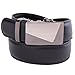 Riccho Men's Genuine leather Ratchet automatic Buckle Belt 1.3