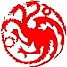 Game of Thrones House Targaryen Khaleesi Dragons Logo Vinyl Sticker Decal HBO for Car Truck Mac (5.5