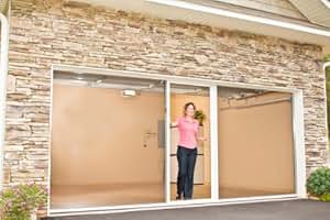 Lifestyle Screens garage door screen 7'H White Privacy ...