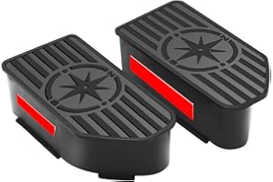 KANUOC 2Pack Bed Rail Stake Pocket Covers for 2019-2025 Silverado/Sierra 1500 and 2020-2025 Chevy Silverado/GMC Sierra 2500HD 3500HD, Upgraded Silicone Truck Rear Holes Caps Bed Rail Holes Plugs Covers (B)