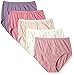 Just My Size Women's Plus 5-Pack Cotton High Brief