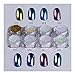 1g/box Shinning Mirror Nail Glitter Powder Gorgeous Nail Art Chrome Pigment Glitters #583
