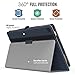 MoKo Case for Amazon Fire HD 8 (2016 6th Generation) - Slim Folding Stand Cover with Auto Wake / Sleep for Fire HD 8 Tablet (6th Gen, 2016 release Only), INDIGO