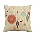 Ikevan Vintage Christmas Sofa Bed Home Decor Pillow Case Cushion Cover(18