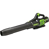 Greenworks 80V (170 MPH / 730 CFM / 75+ Compatible Tools) Cordless Brushless Axial Leaf Blower, Tool Only