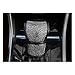 BlingSHD PU Leather Car Gear Shift Cover with Bling Rhinestones Car Accessories Case