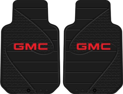 Front Rear Seat Car Truck Suv Rubber Floor Mats Gmc Logo By