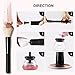 SMARTWOOD Makeup Brush Cleaner and Dryer, Completely Cleans and Dries Makeup Brushes in Seconds with 8 Rubber Holders, Suit for All Size Makeup Brushes