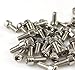 Pack of 10 Hexagon 5mm M5 Screws for MTB Mountain Bike Bicycle Cycling Bottle Cage Holder Handlebar Silver