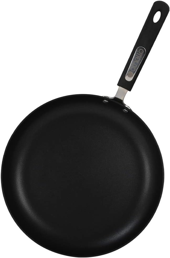 Othello 2-Piece Hard Anodized Frying Pans Nonstick Set, 9.5 in. + 11 in, Aluminum Fry Pans, Oven Safe, PFOA Free: Kitchen & Dining
