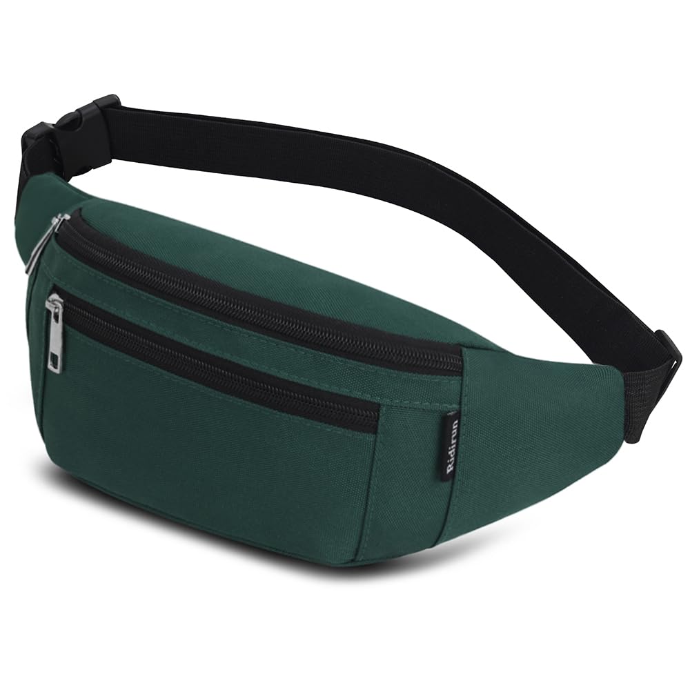 Bumbags Waist Fanny Packs for Men Women Fashion Bum Bag with Adjustable Belt for Sport Running Hiking Jogging Travel Cycling Walking Dog Boys Ladies (Olive) — image 1