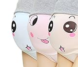 Cotton Whisper 3 Pack Pregnancy Maternity Printing Smile Adjustable (XX-Large, 002)