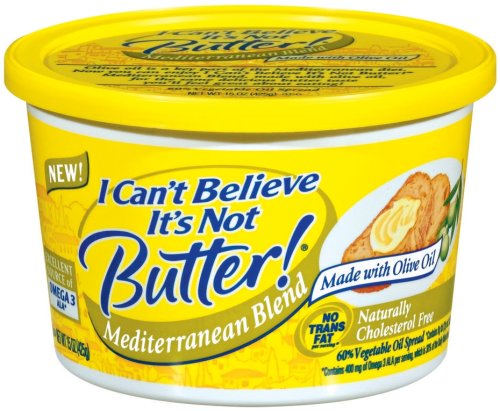 I Can't Believe It's Not Butter With Olive Oil, 15 oz