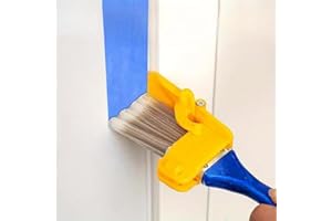 Angled Paint Brush for Cutting in, Detail Trim and Edging Brush for Latex & Acrylic Paint, Professional Small Painting Brush 
