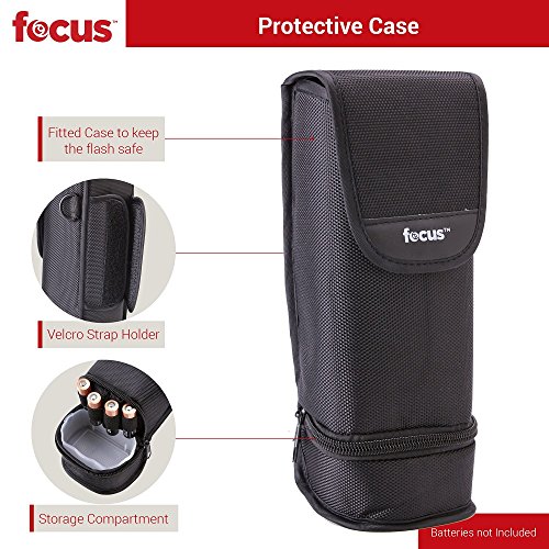 image for Focus Camera Professional Flash For Canon DSLR OR Nikon DSLR W/ TTL & 
