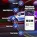 Car Underglow LED Lights, Govee Exterior Car Lights with Ultra Long 2-in-1 Design (2 x 47 inch + 2 x 35 inch), App Control Under LED lights for Car with 16 Million Colors, Sync to Music, DC 12-24Vthumb 4