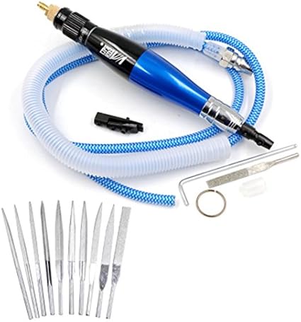 Eleoption Air Micro Meuleuse Kit Pneumatique Crayon Meule A Matrice Meuleuse Crayon Pour Travaux Manuels Et De Metal A Decouper Coupe Polissage Percage Amazon Fr Cuisine Maison