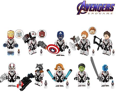 10 PCS Avengers End Game Quantum Suit Character with Micro Figures Building Blocks Kids Gift Toys