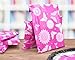 Metronic 100 Pcs 10X13 Poly Mailer Envelopes Shipping Bags Postal Bags Pink Butterfly And Chrysanthemum Designer