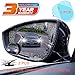 Blind Spot Mirror Car Rear View Mirror Film Waterproof Convex Rear View Mirror Blind Spot Mirror HD Glass Frameless Adjustable Round Car Accessories for Cars Trucks Van Motorcycles (round)