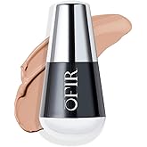 OFIR Skin Satin Medium Coverage Foundation | Lightweight Foundation Makeup with Vegan Formula | Blue Light Protection & Non-Creasing for Long-Lasting Wear | 1 FL OZ (Barley - Light Cool)