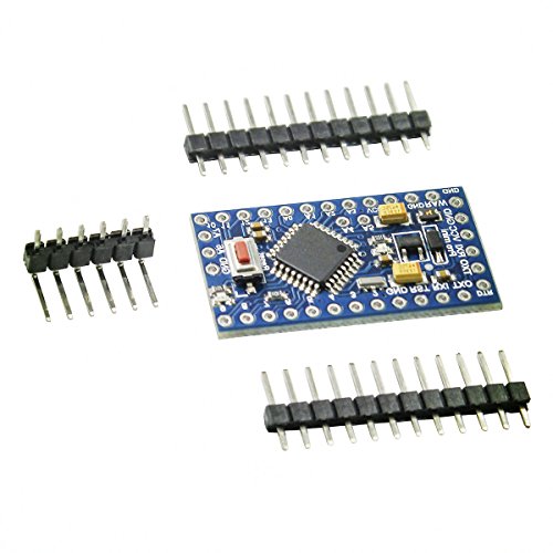 IZOKEE Redesign Pro Mini ATMEGA328P 3.3V 8MHz Replace ATmega128 Module Development Board Microcontroller for Arduino PRO Module (3x New Design 3.3V 8MHz)