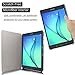 Infiland Samsung Galaxy Tab A 9.7 case, Ultra Slim Tri-Fold Case cover for Samsung Galaxy Tab A 9.7-Inch SM-T550 Tablet With Auto Wake/Sleep Feature (Galaxy Tab A 9.7inch Shell, Black)