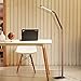 Finether LED Floor Lamp Dimmable and Color Adjustable 3000K - 6000K, 8W Touch Standing Light for Reading Living Room Bedroom Office,Bronze
