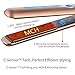 LANPRO Flat Iron Hair Straightener, 2 in 1 Straightener And Curling Iron, Titanium Straightening Flat Iron For Hair Styling Heats Up Fast Rotating Adjustable Temperature High Heat 265℉-450℉, 1″ Goldthumb 3