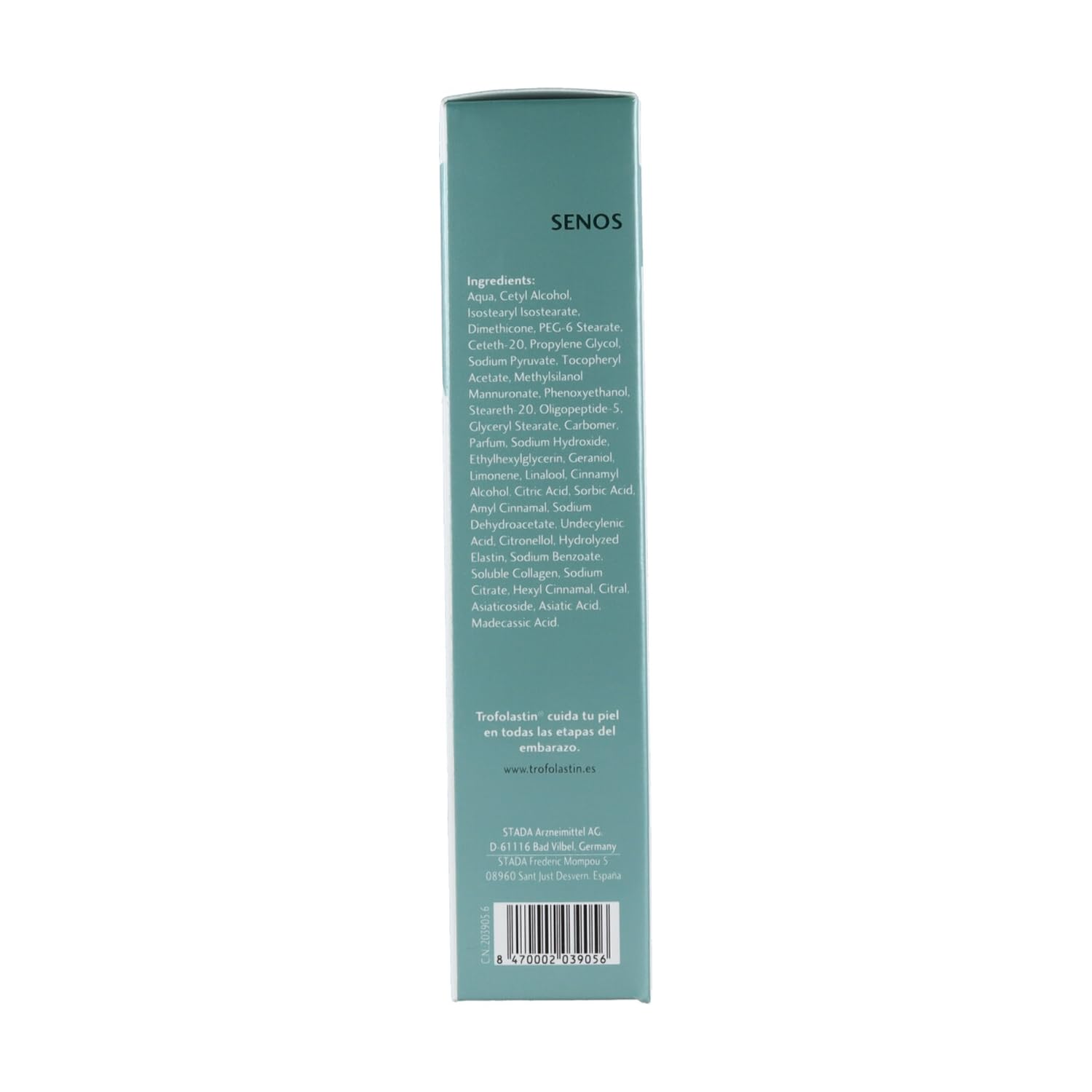 TROFOLASTIN Senos Anti-Stretch Mark Cream - Prevents Stretch Marks - Firming - 75ml