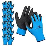 ACKTRA Coated Nylon Safety WORK GLOVES 12