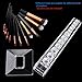 MAKARTT Makeup Brush Holder 12 Spaces Acrylic Clear Separated Individual Makeup Brush Organizer, Organize and dry makeup brush
