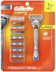 Gillette Fusion5 Mens Razor, Includes 1 Handle, 7 Razor Blade Refills