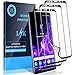 [3 Pack] LK for Samsung Galaxy S9 Plus Screen Protector, [Full Coverage] [Case Friendly] [Bubble Free] [Self Healing Skin] HD Clear Flexible Film with Lifetime Replacement Warranty