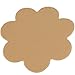 Braza Silicone Re-use Petal Nipple Covers, Beige, 2 Count